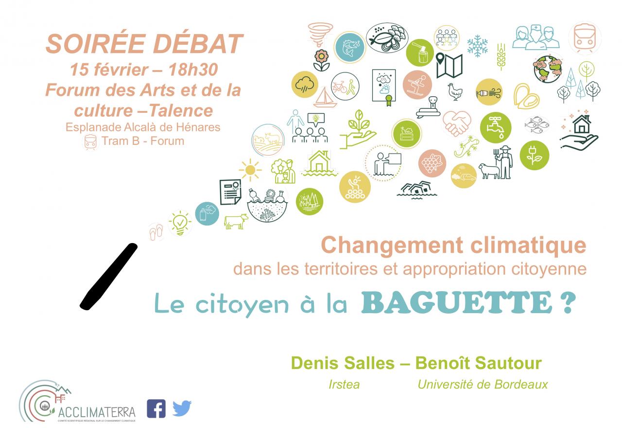 Le citoyen à la baguette ? - Soirée débat - AcclimaTerra Le citoyen à la baguette ? - Soirée débat - AcclimaTerra