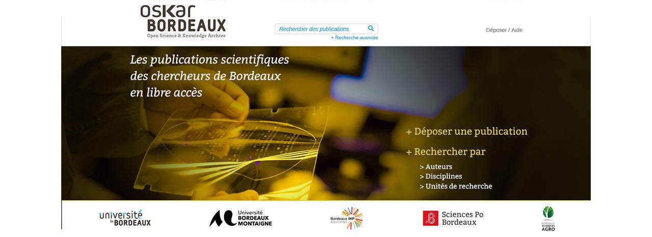 OSKAR Bordeaux : pour un accès libre aux publications scientifiques
