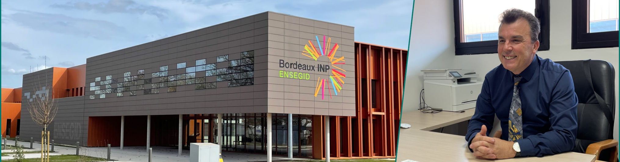 Adrian Cerepi, nouveau directeur de l'ENSEGID-Bordeaux INP à compter du 1er septembre 2023
