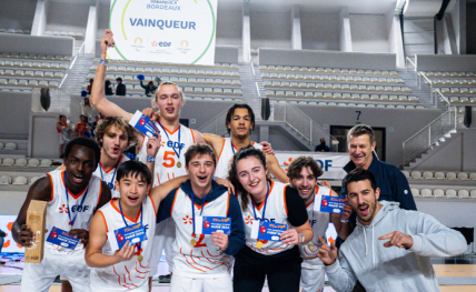 équipe victoire para-basket